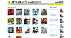 Desktop Screenshot of levycreative.com